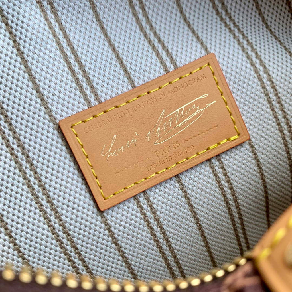 LV M28102 Louis Vuitton Speedy Trunk 20 Bag Brown