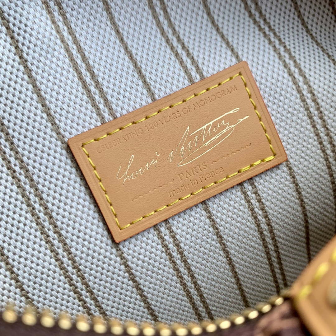 LV M28102 Louis Vuitton Speedy Trunk 20 Bag Brown