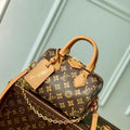 LV M28102 Louis Vuitton Speedy Trunk 20 Bag Monogram Origine Eb¨¨ne