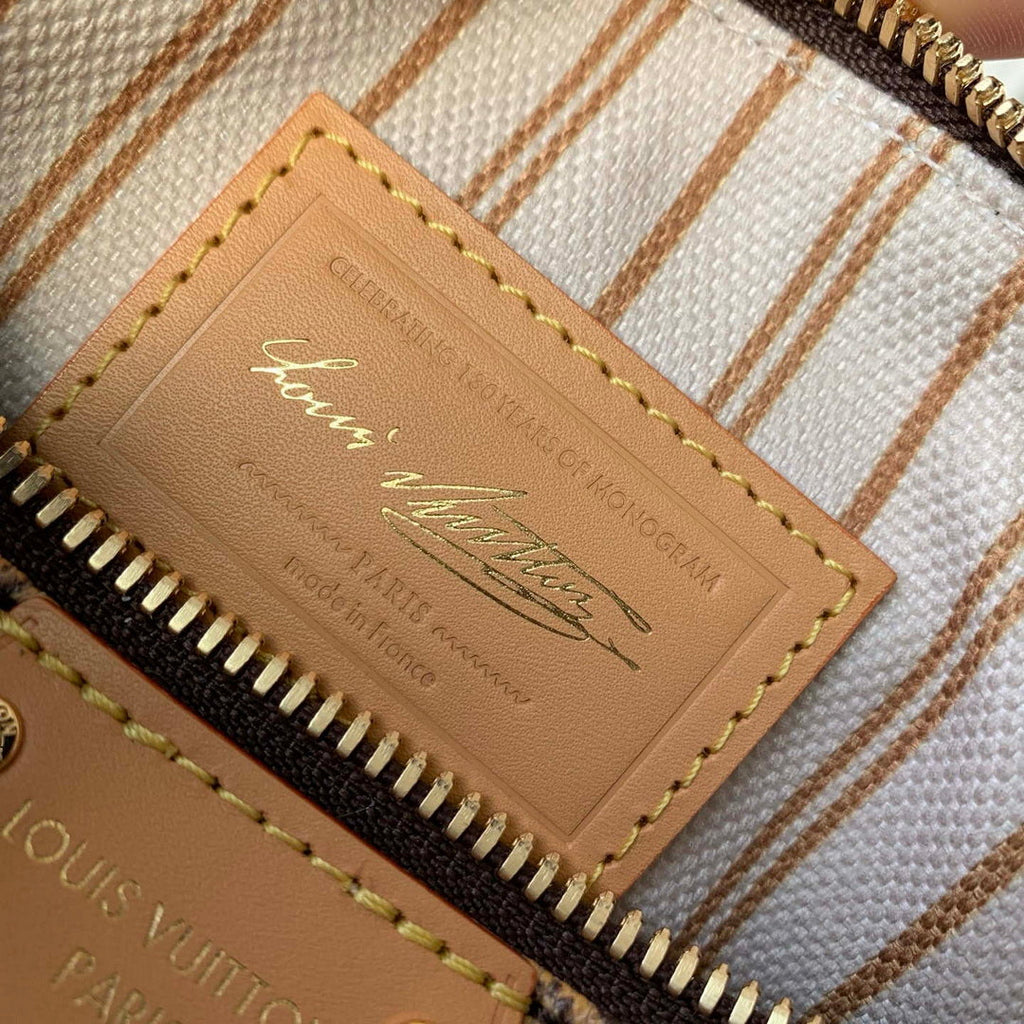 LV M28102 Louis Vuitton Speedy Trunk 20 Bag Monogram Origine Eb¨¨ne