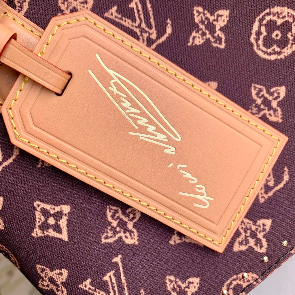 LV M28105 Louis Vuitton Alma Trunk BB Bag Brown