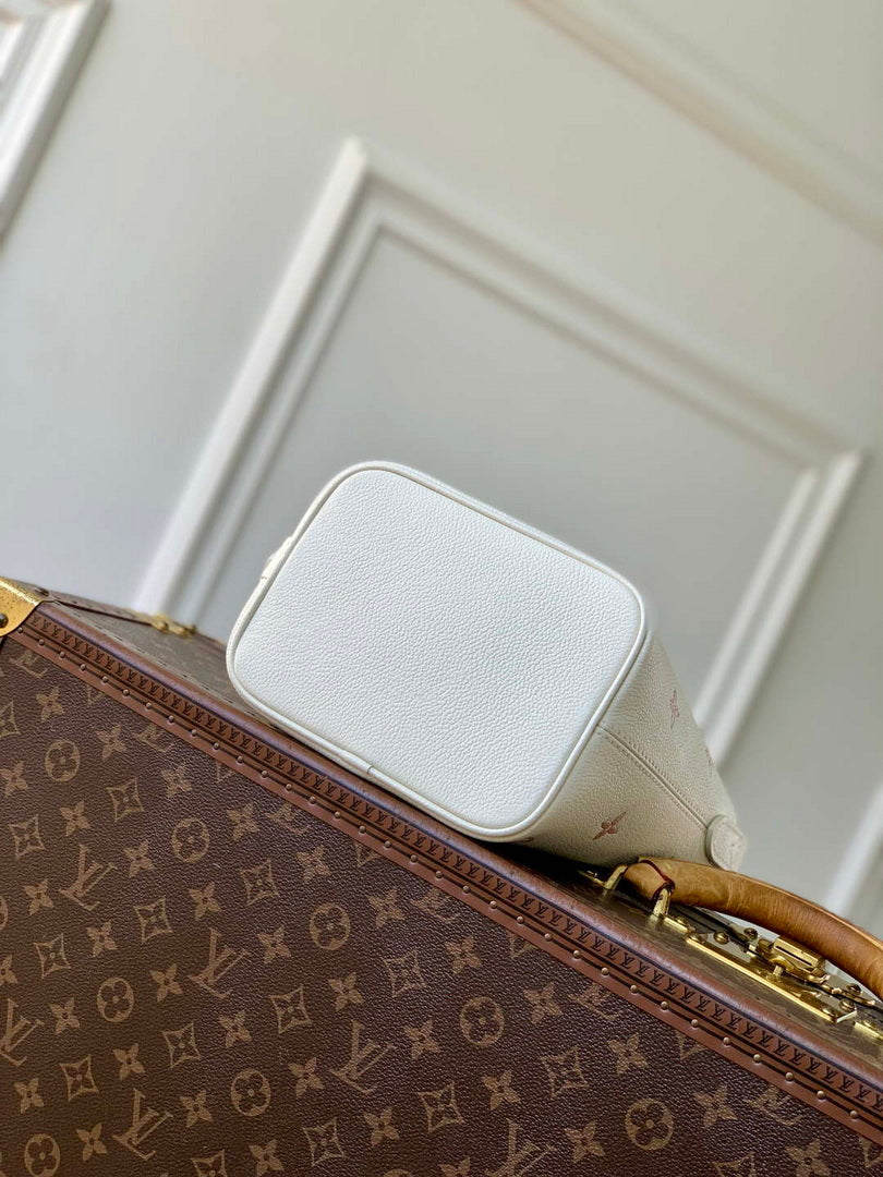 LV M28315 Louis Vuitton All In BB Bag Milky White/Peach