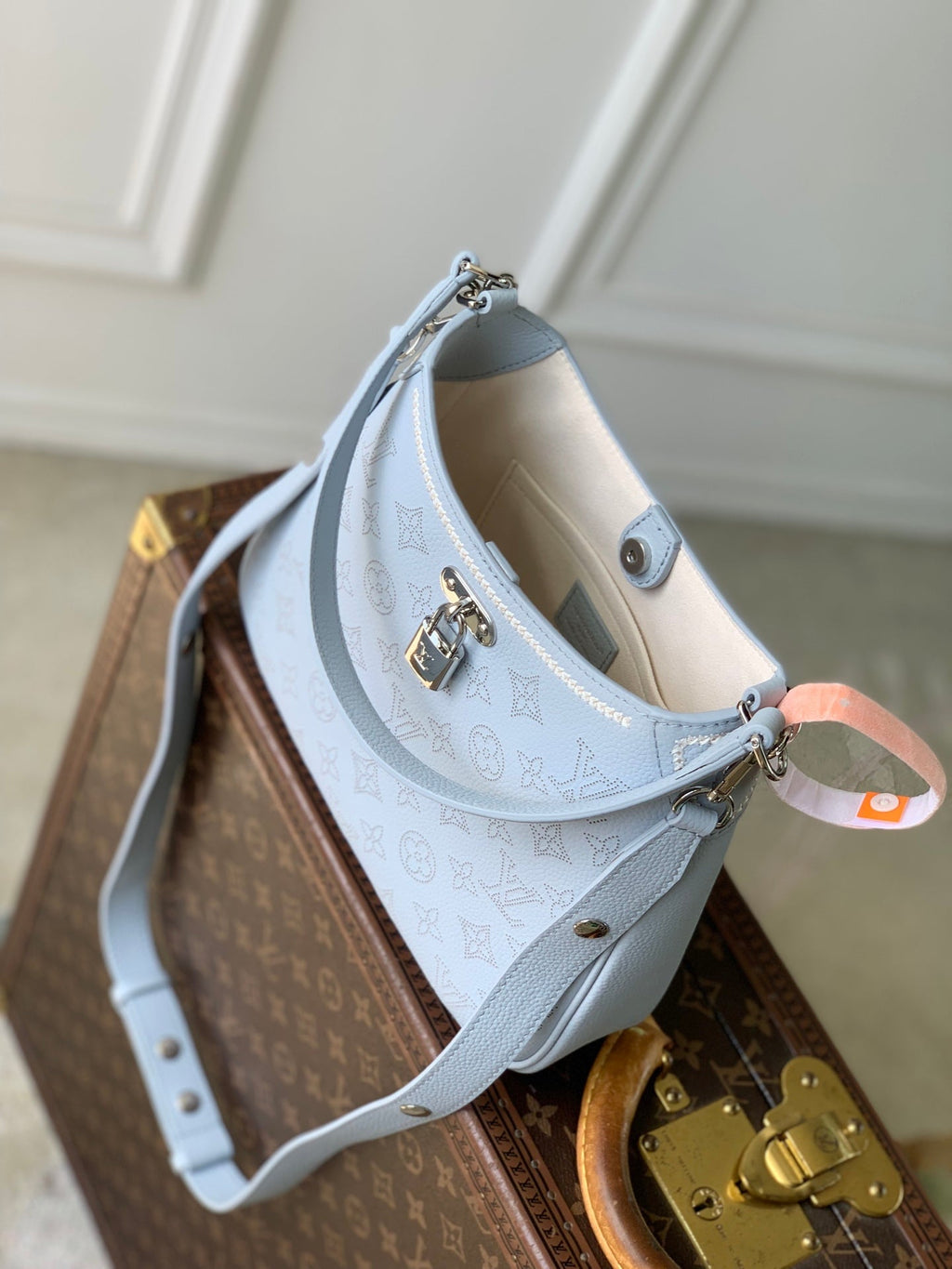 LV M28779 Louis Vuitton All Around PM Bag Bleu Olympe