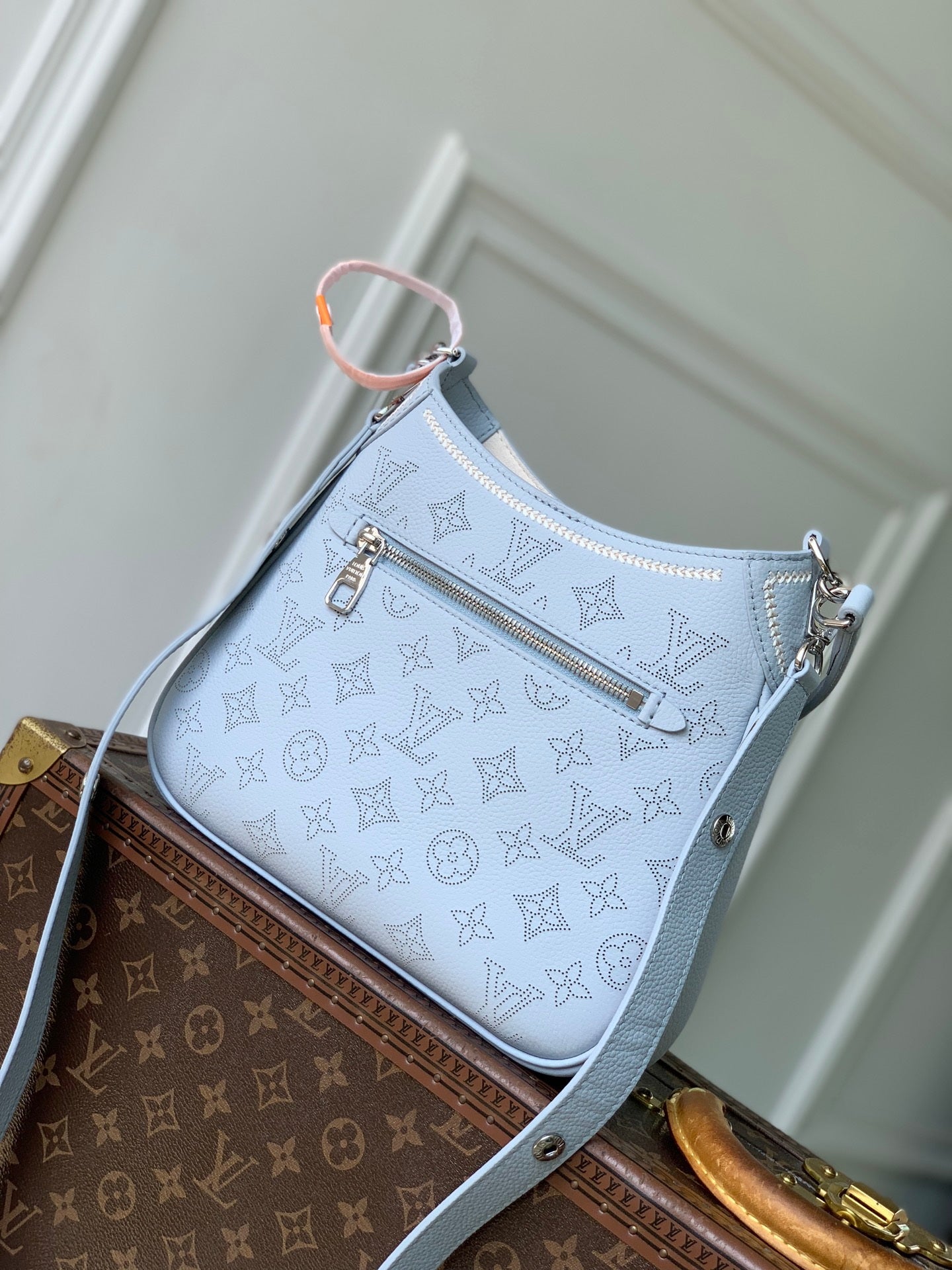 LV M28779 Louis Vuitton All Around PM Bag Bleu Olympe