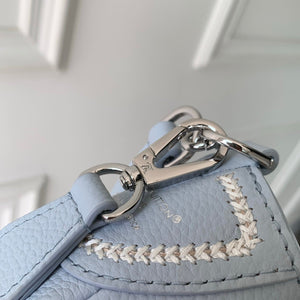 LV M28779 Louis Vuitton All Around PM Bag Bleu Olympe - Default Title - View 6