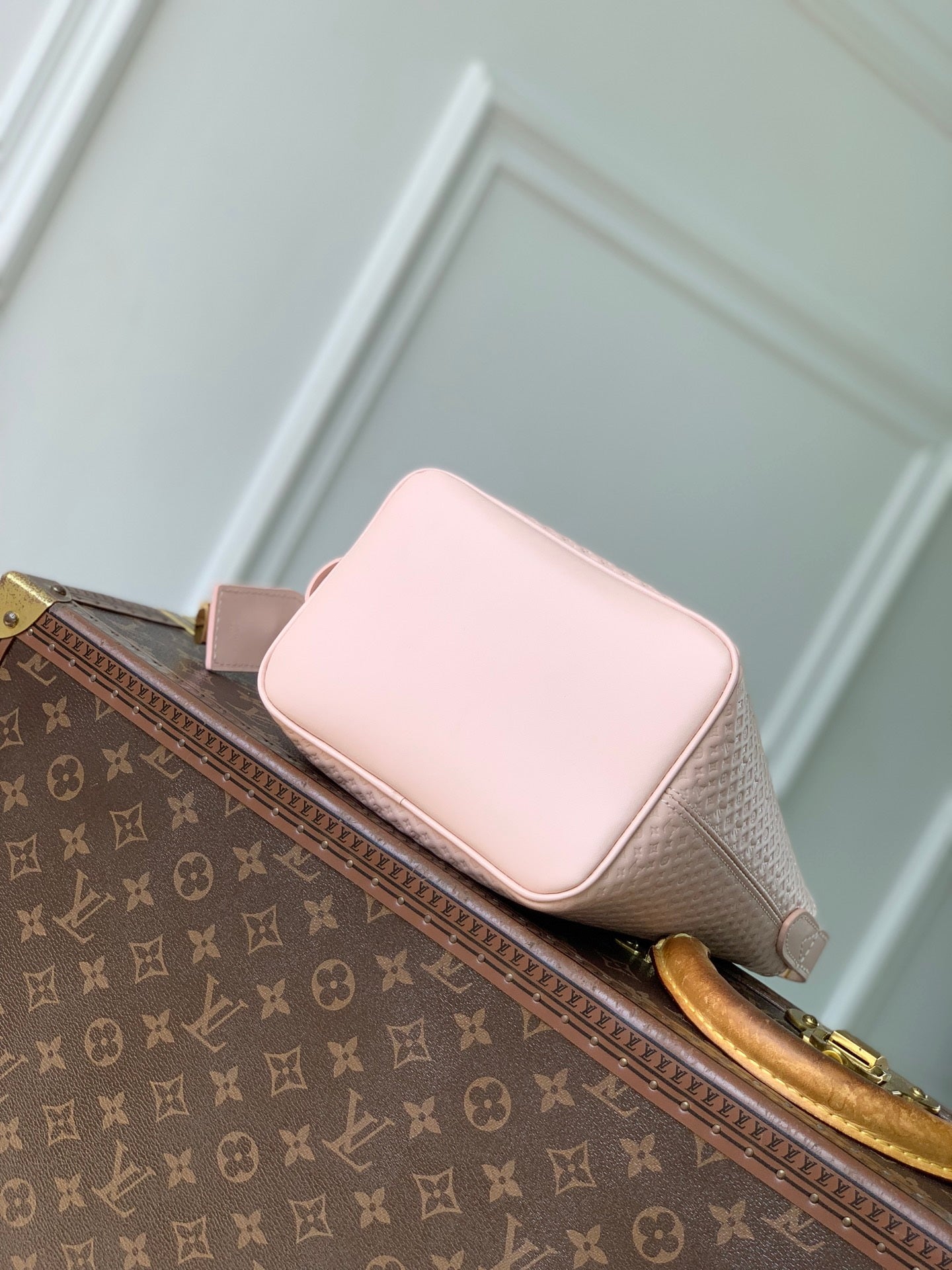 LV M28886 Louis Vuitton All In BB Bag Light Bliss