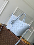 LV M29375 Louis Vuitton Blossom PM Handbag Bleu Olympe