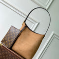 LV M29417 Louis Vuitton Low Key Hobo PM Bag Hazelnut