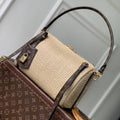 Louis Vuitton LV M29552 Express PM Bag Raffia-effect textile