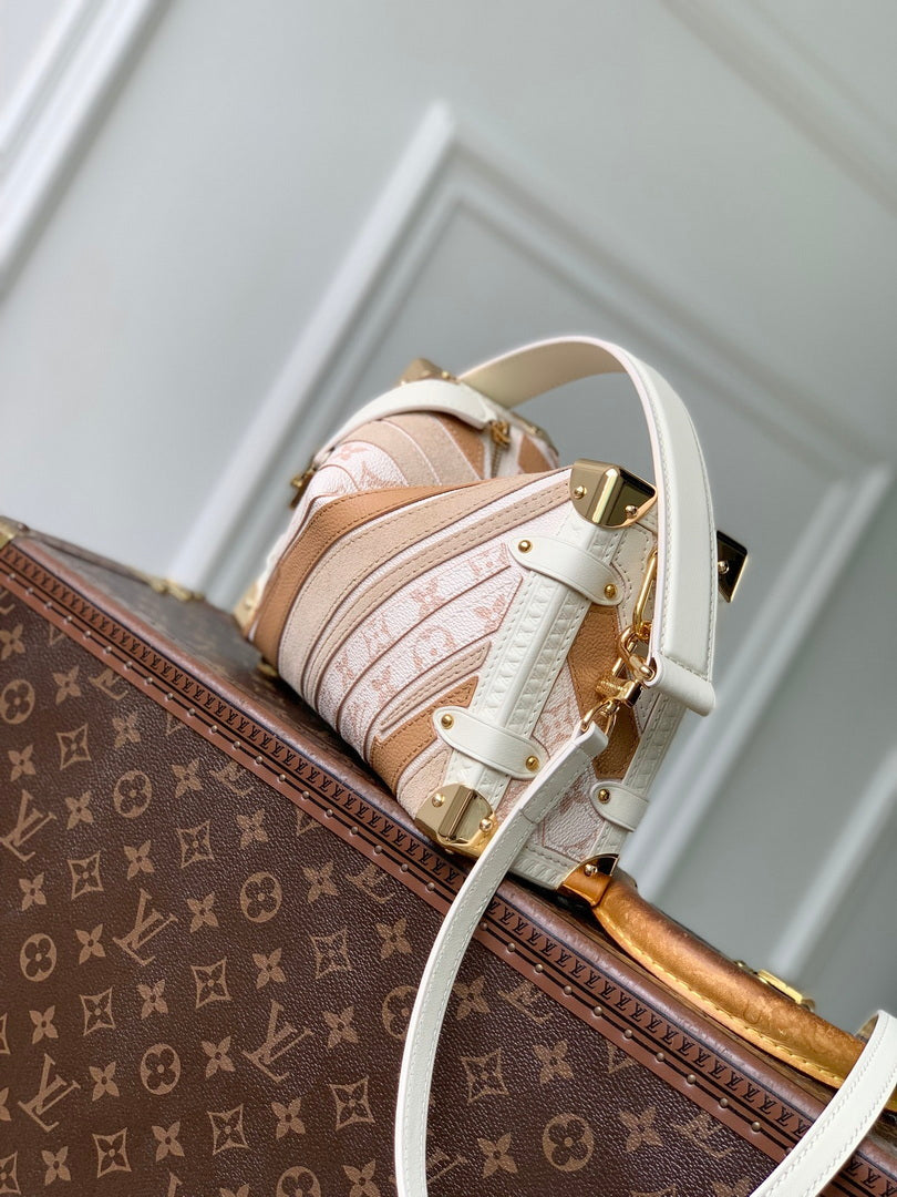 LV M29666 Louis Vuitton Side Trunk MM Bag Quartz