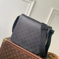 LV M2A195 Louis Vuitton Bastille PM Messenger Bag Black