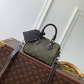 LV M2A609 Louis Vuitton Speedy 18 Bandoulière Bag Khaki Green