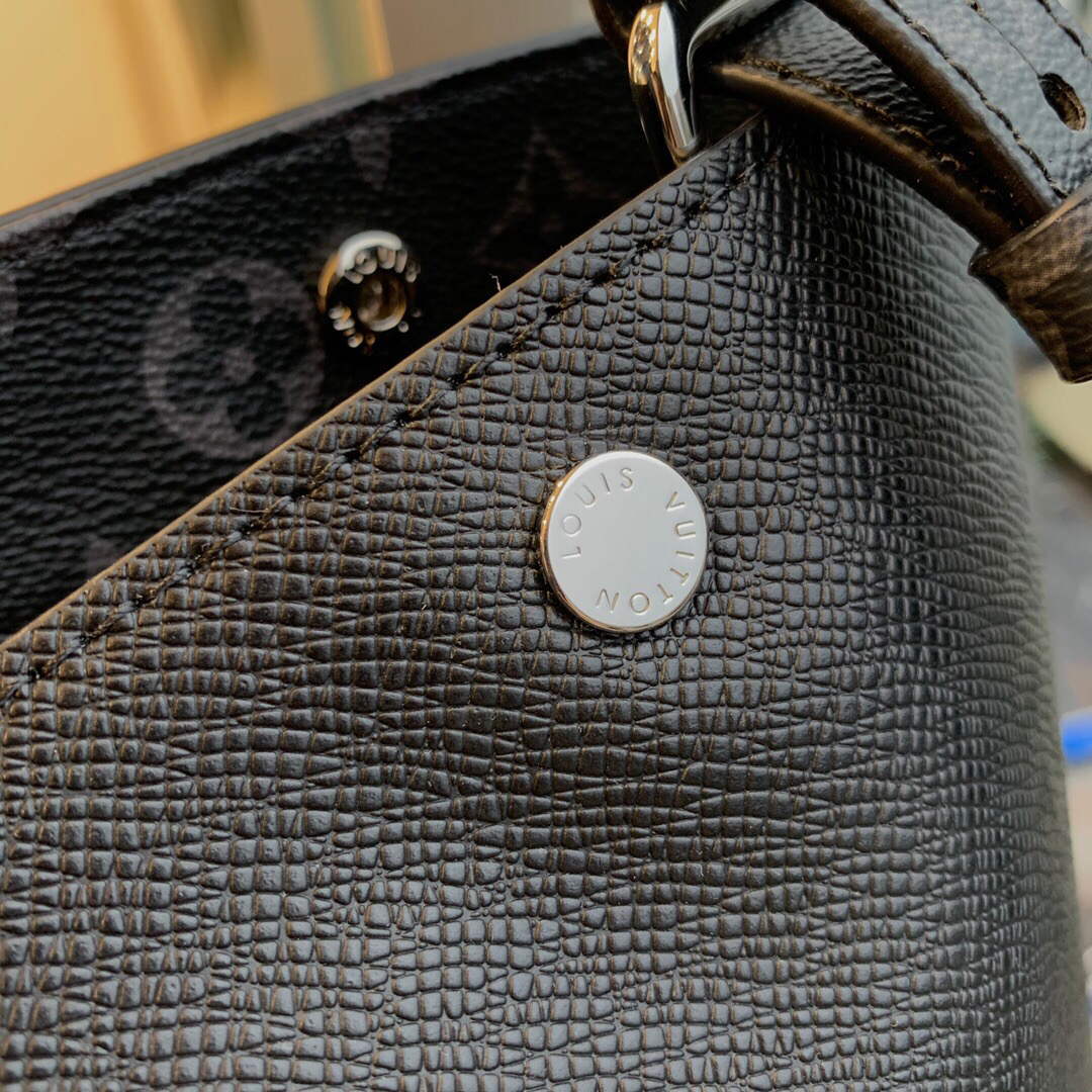 LV M30431 Louis Vuitton Split Tote Eclipse Black - Default Title - View 6