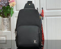 LV M30443 Louis Vuitton Avenue Sling Bag Black - luxibagsmall