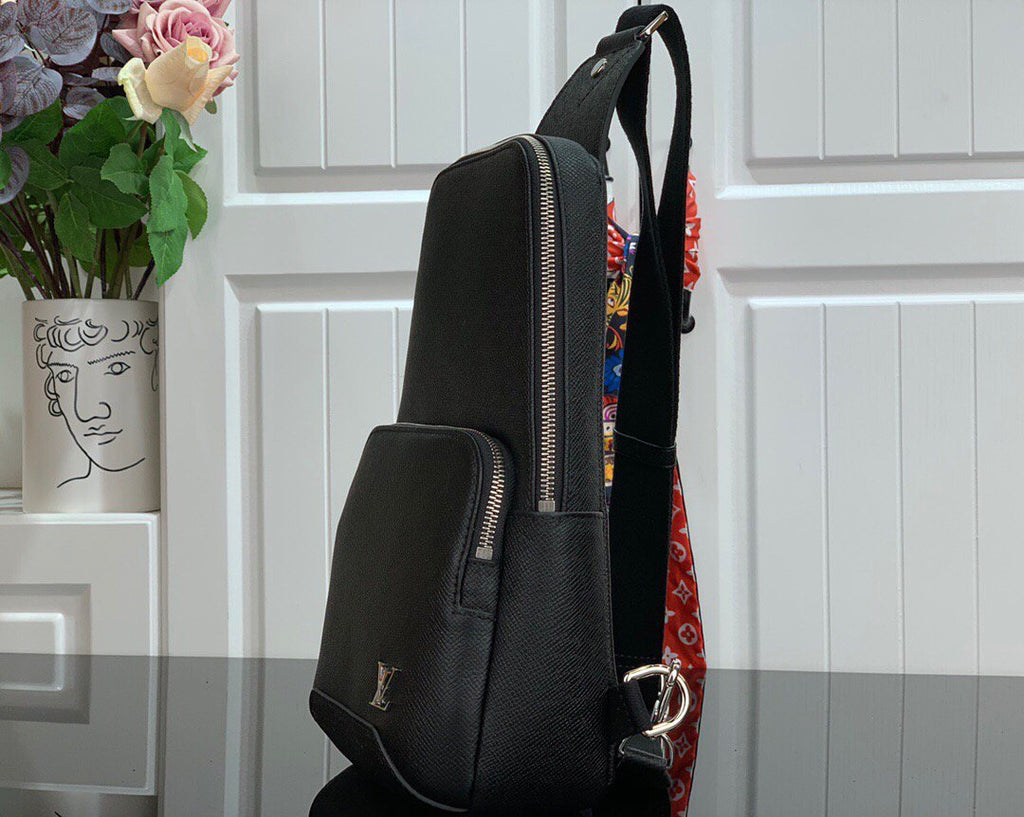 LV M30443 Louis Vuitton Avenue Sling Bag Black - luxibagsmall