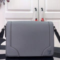 LV M30808 Louis Vuitton New Flap Messenger Gray - Default Title - View 1