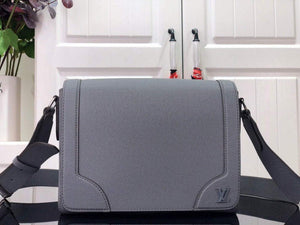 LV M30808 Louis Vuitton New Flap Messenger Gray - Default Title - View 1