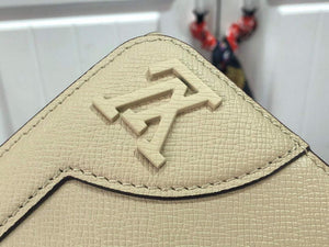 LV M30813 Louis Vuitton New Flap Messenger Beige - Default Title - View 4
