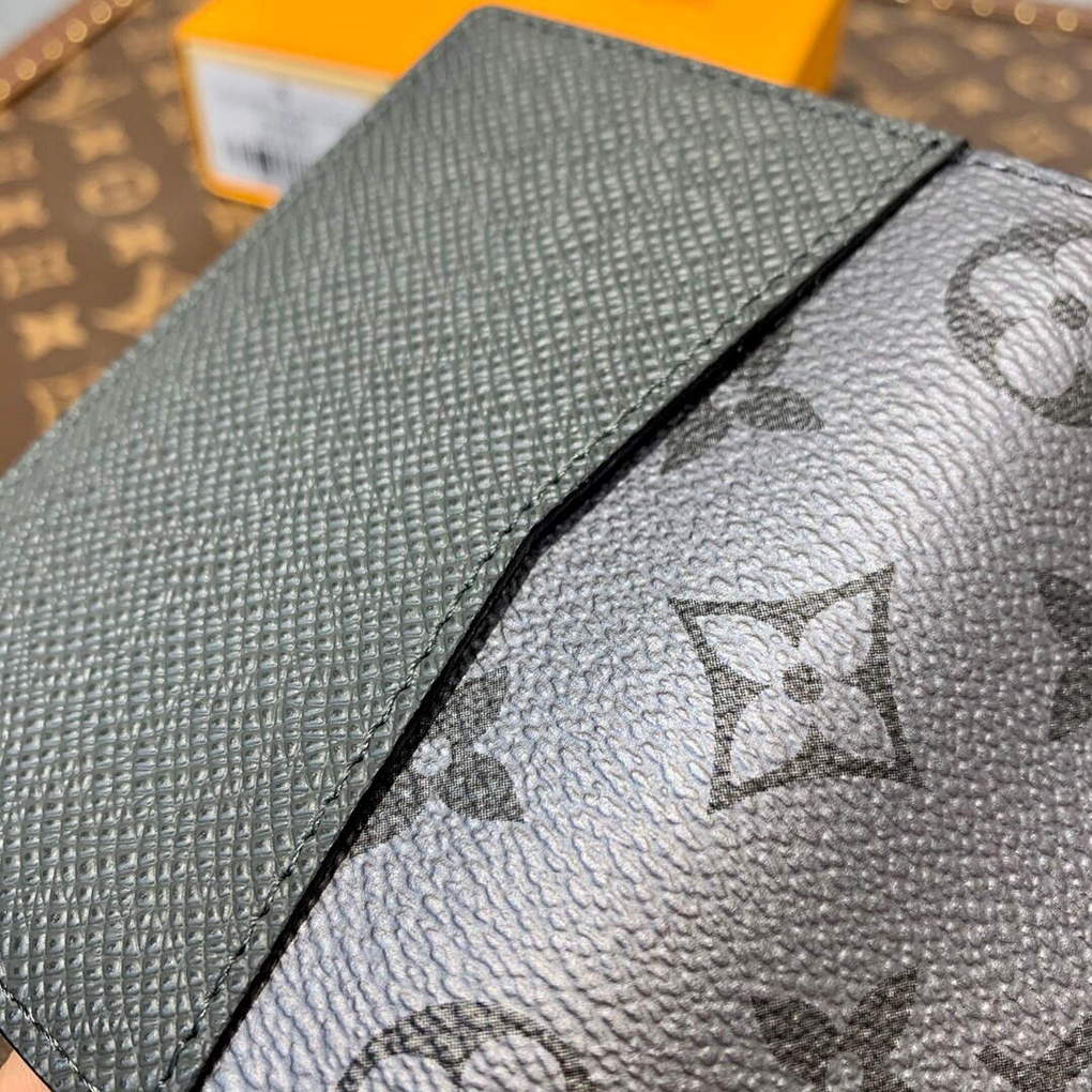 LV M30837 Louis Vuitton Pocket Organizer Gunmetal Gray