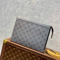 LV M30840 Louis Vuitton Pochette Voyage MM Taiga leather - Default Title - View 1