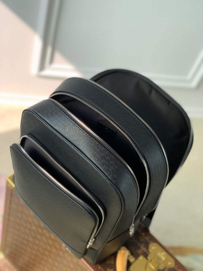 LV M30857 Louis Vuitton Adrian Backpack Black - Default Title - View 7