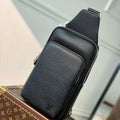 LV M30859 Louis Vuitton Avenue Sling Bag Black - Default Title - View 1