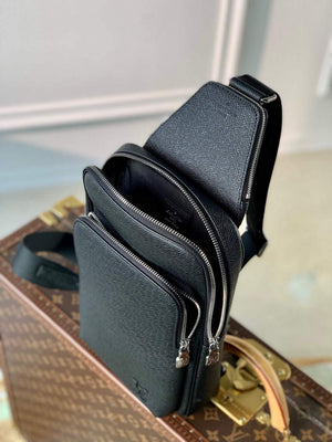 LV M30859 Louis Vuitton Avenue Sling Bag Black - Default Title - View 8