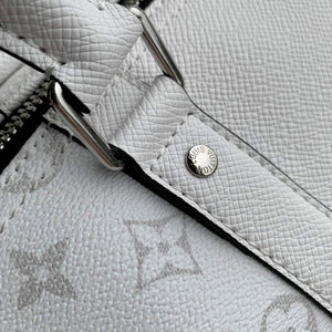 LV M30885 Louis Vuitton Keepall Bandouliere 50 Bag Optic White - Default Title - View 6