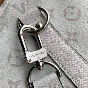 LV M30885 Louis Vuitton Keepall Bandouliere 50 Bag Optic White - Default Title - View 7