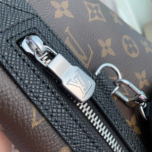 LV M30936 Louis Vuitton Duo Sling Bag Black Monogram - Default Title - View 5