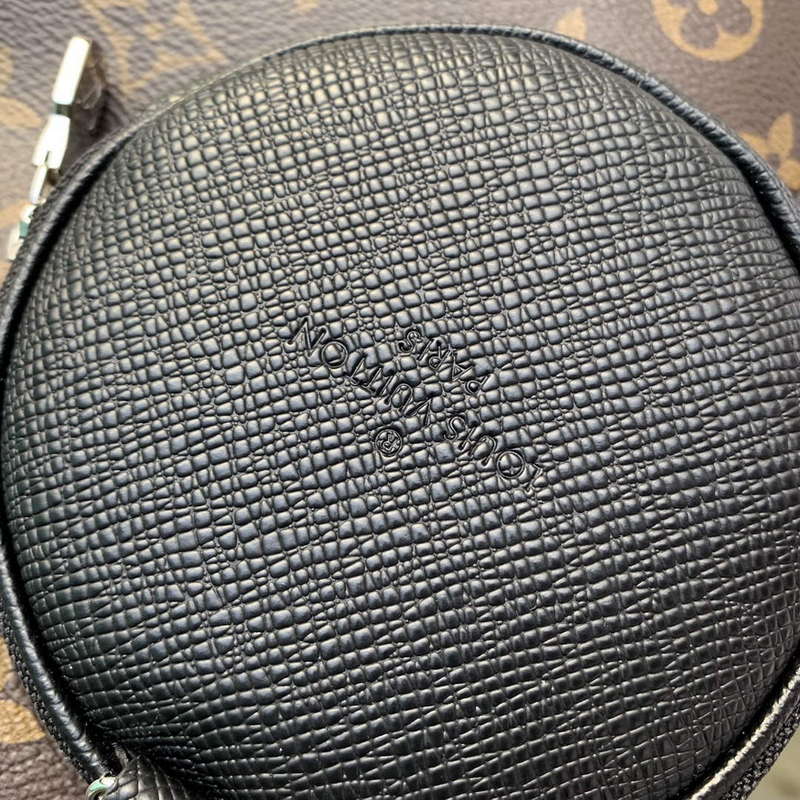 LV M30936 Louis Vuitton Duo Sling Bag Black Monogram - Default Title - View 9