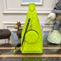 LV M30945 Louis Vuitton Duo Sling Bag Neon Yellow - Default Title - View 1