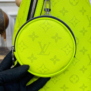 LV M30945 Louis Vuitton Duo Sling Bag Neon Yellow - Default Title - View 5