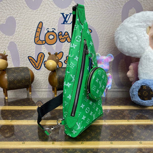 LV M31000 Louis Vuitton Duo Sling Bag Green - Default Title - View 2