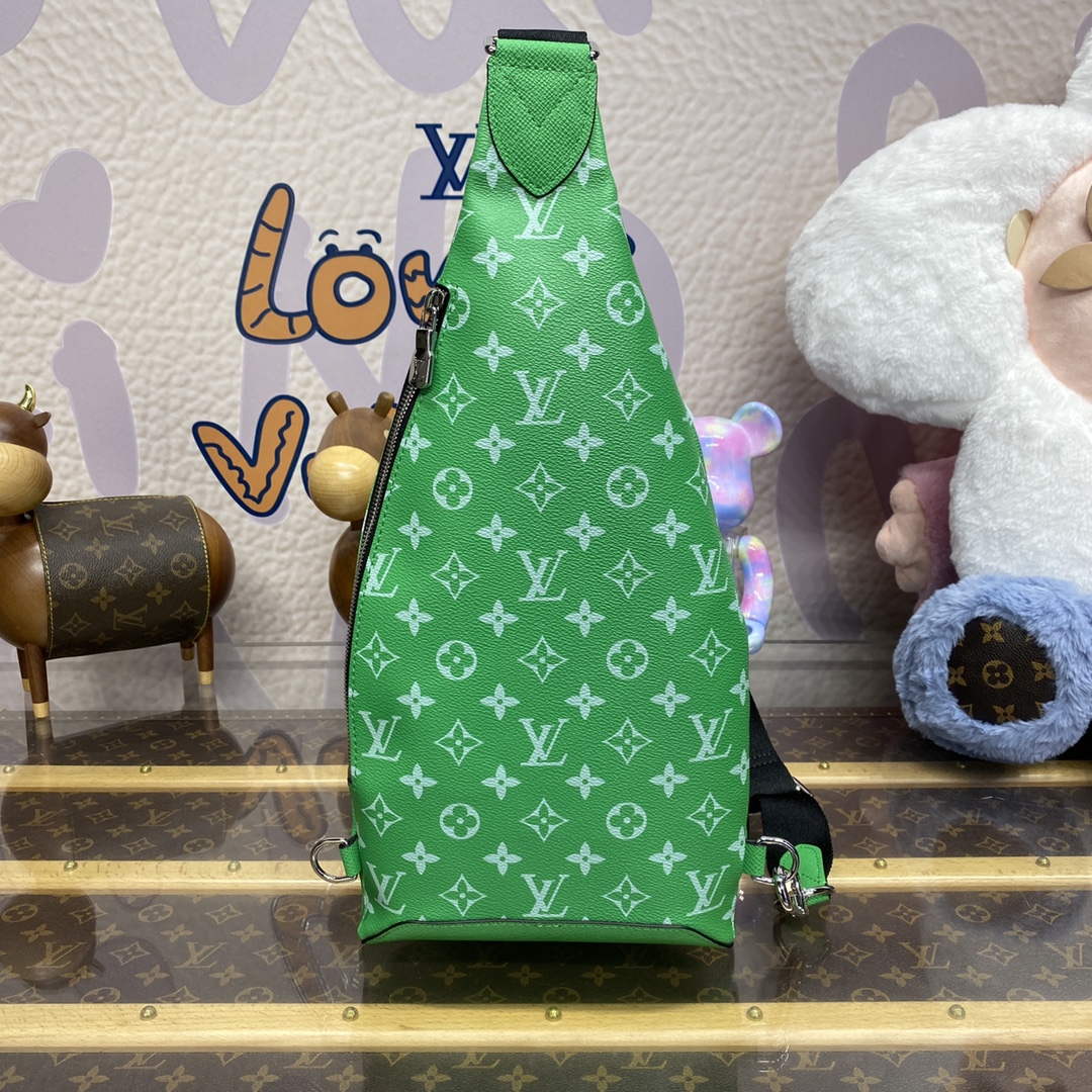 LV M31000 Louis Vuitton Duo Sling Bag Green - Default Title - View 3