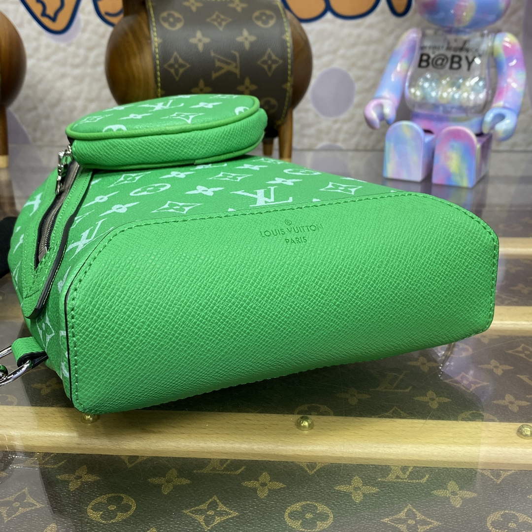 LV M31000 Louis Vuitton Duo Sling Bag Green - Default Title - View 4