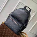 LV M31033 Louis Vuitton Discovery Backpack Bag Black - Default Title - View 1