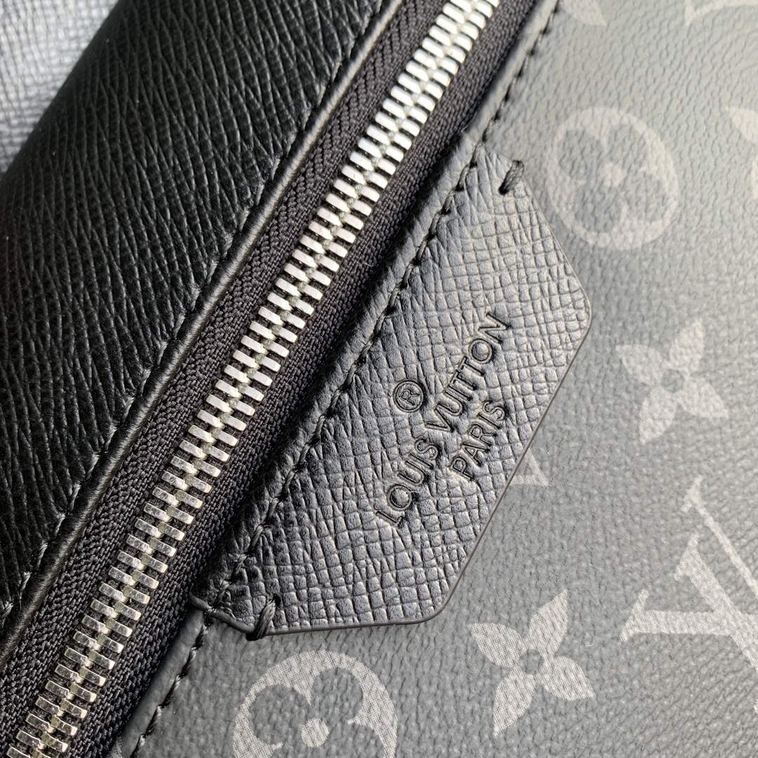 LV M31033 Louis Vuitton Discovery Backpack Bag Black - Default Title - View 5