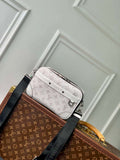 LV M31069 Louis Vuitton M14073 Alpha Messenger Bag Optic White