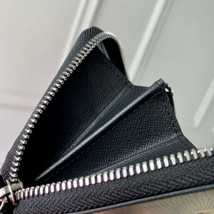 LV M31071 Louis Vuitton Zippy Wallet Black EPI - Default Title - View 7