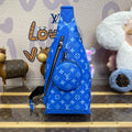 LV M31075 Louis Vuitton Duo Sling Bag Blue
