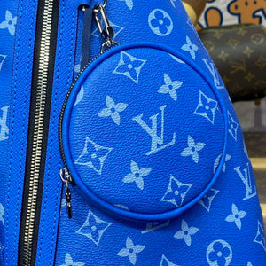 LV M31075 Louis Vuitton Duo Sling Bag Blue - Default Title - View 5
