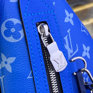 LV M31075 Louis Vuitton Duo Sling Bag Blue - Default Title - View 6