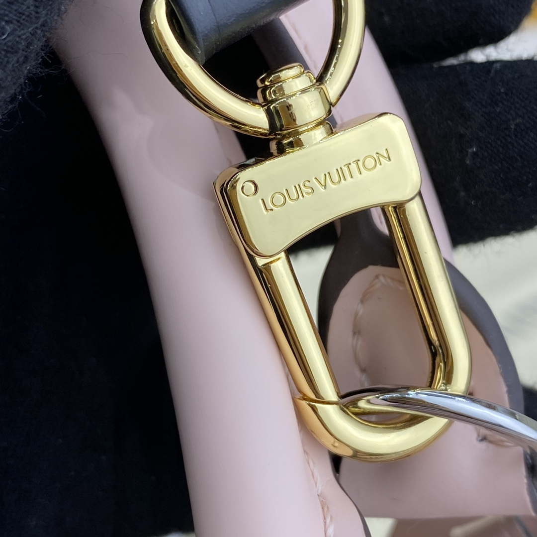 LV M40302 Louis Vuitton Alma BB Epi Handbag Nude with beige - Default Title - View 6