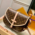 LV M40710 Louis Vuitton Saumur Messenger Monogram Bag - Default Title - View 1