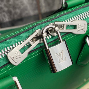 LV M40862 Louis Vuitton Alma BB Epi Handbag Green - Default Title - View 7
