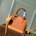 LV M40862 Louis Vuitton Alma BB Handbag Brown - Default Title - View 1