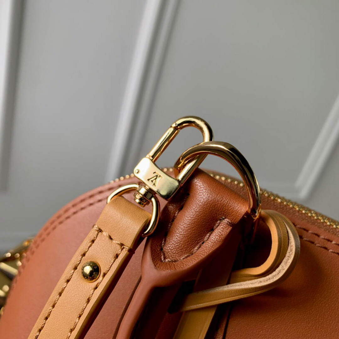LV M40862 Louis Vuitton Alma BB Handbag Brown - Default Title - View 8