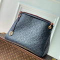 LV M41066 Louis Vuitton Artsy MM Handbag Black Red - Default Title - View 1