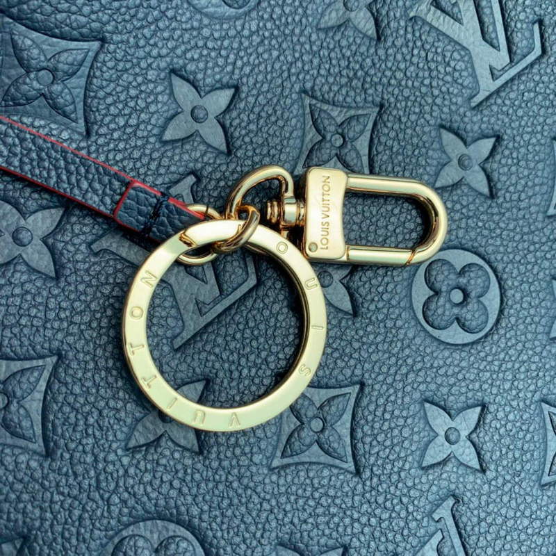 LV M41066 Louis Vuitton Artsy MM Handbag Black Red - Default Title - View 6